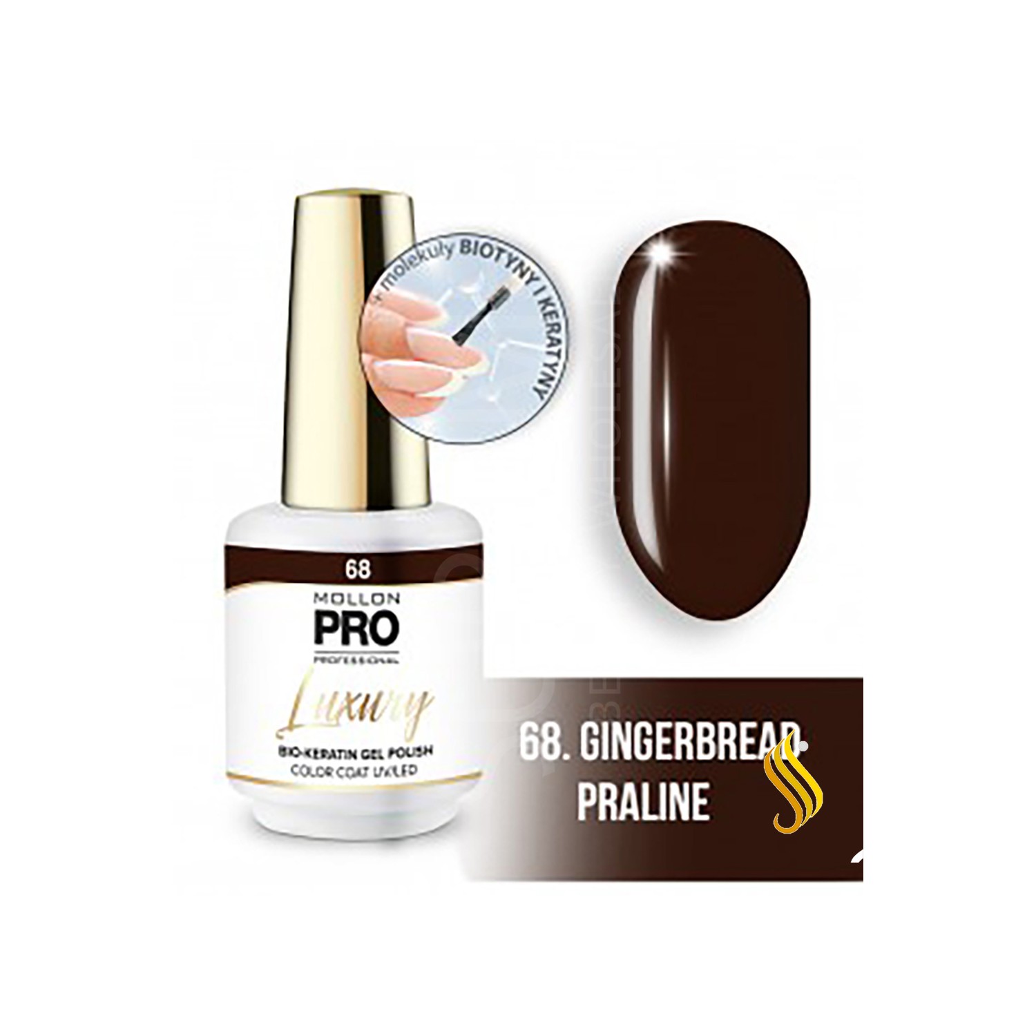 Mollon Pro Luxury Color Coat 68 8ml