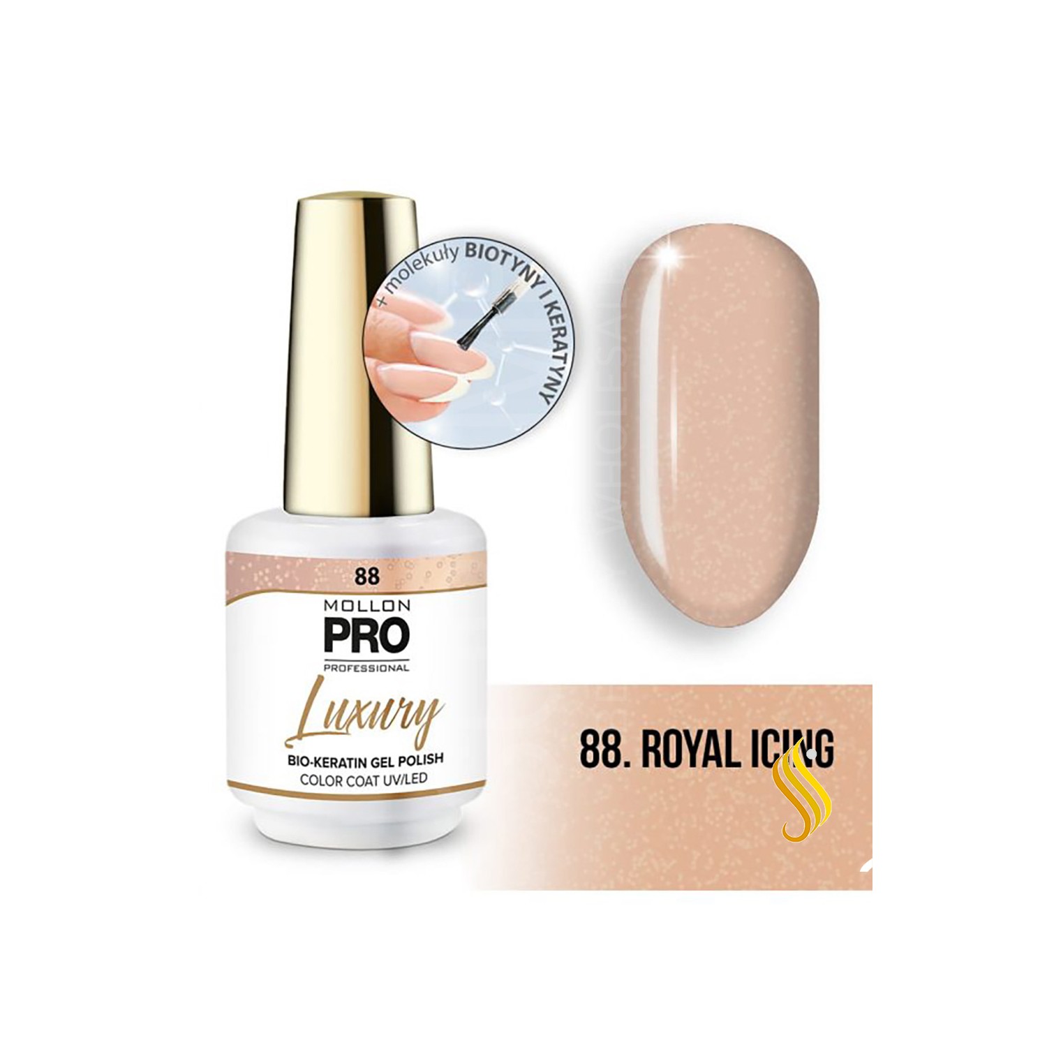 Mollon Pro Luxury Color Coat 88 8ml