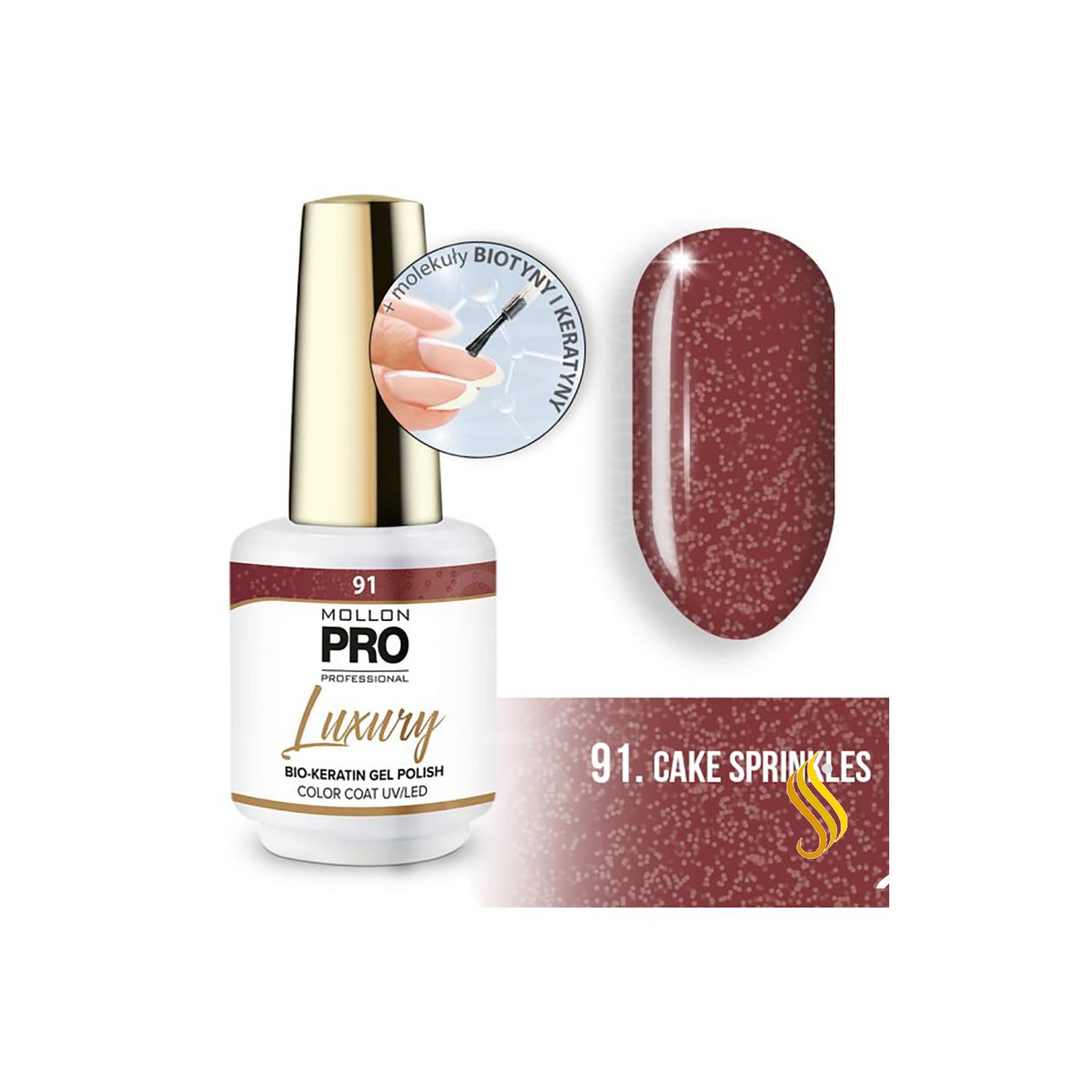 Mollon Pro Luxury Color Coat 91 8 ml