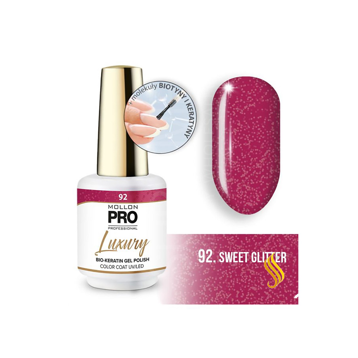 Mollon Pro Luxury Color Coat 92 8 ml