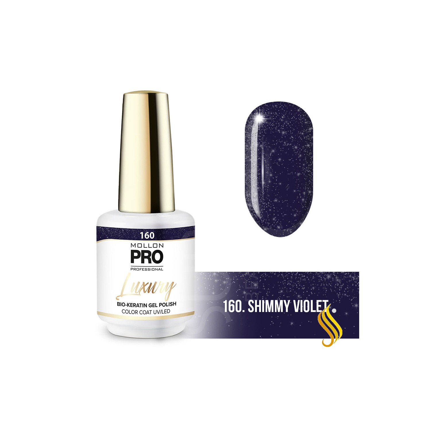 Mollon Pro Luxury Color Coat  160 8ml