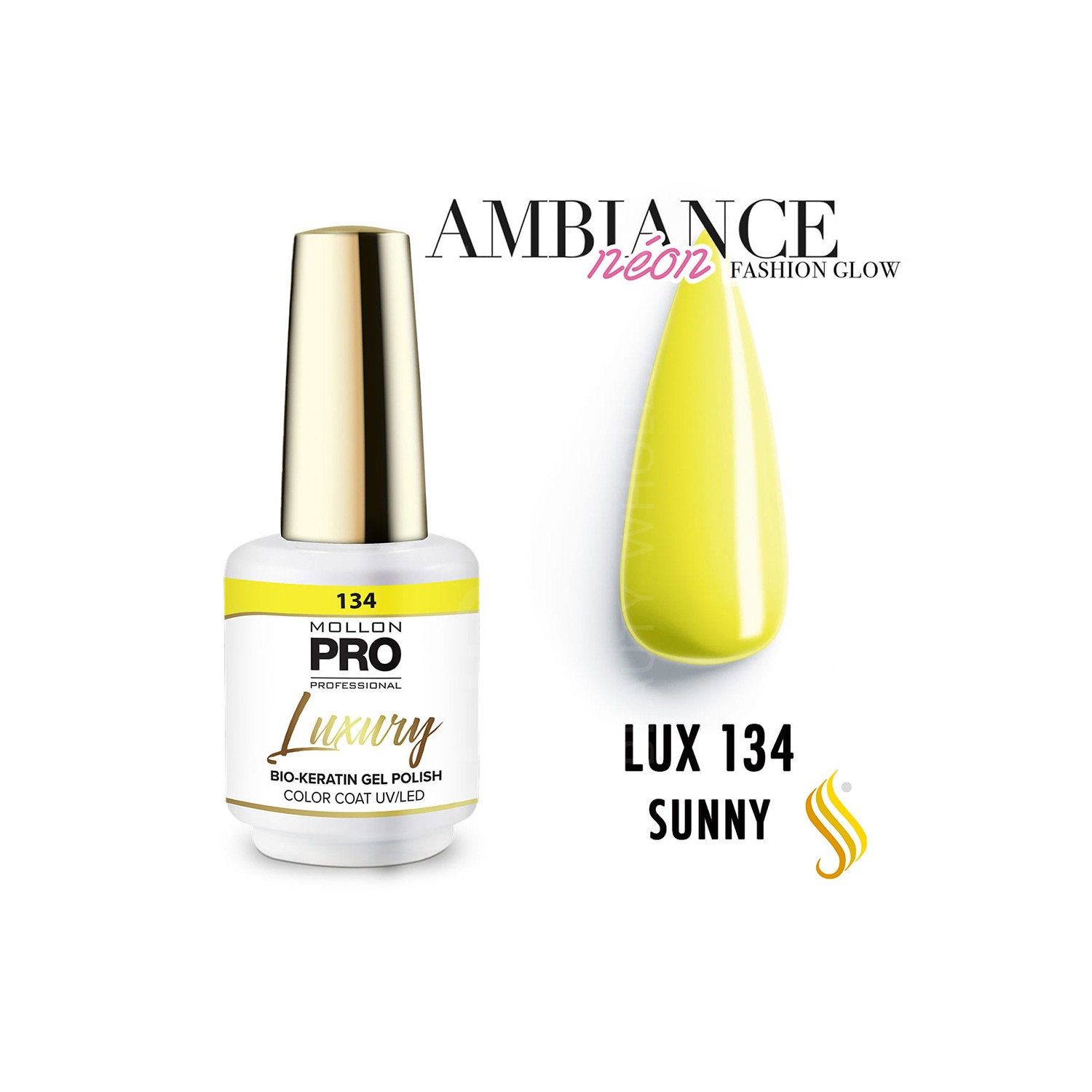 Mollon Pro Luxury Color Coat 134 8ml