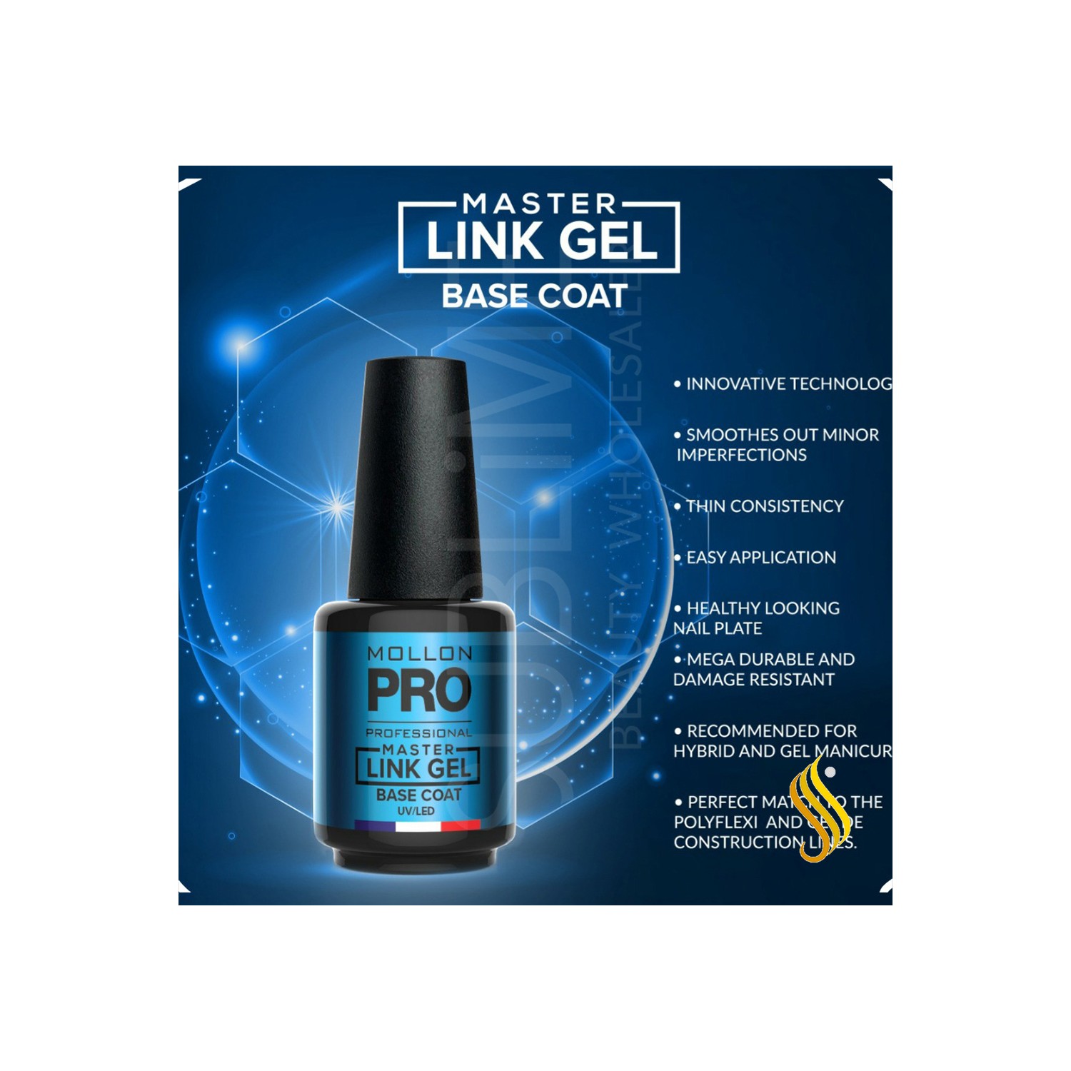Mollon Pro Master Link Base Coat 12ml