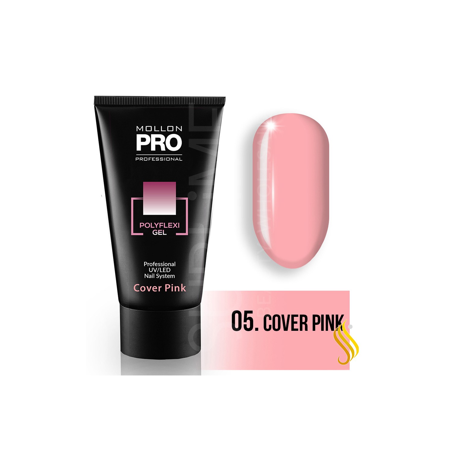 Mollon Pro Polyflexi Gel Color Cover Rose 05 60ml