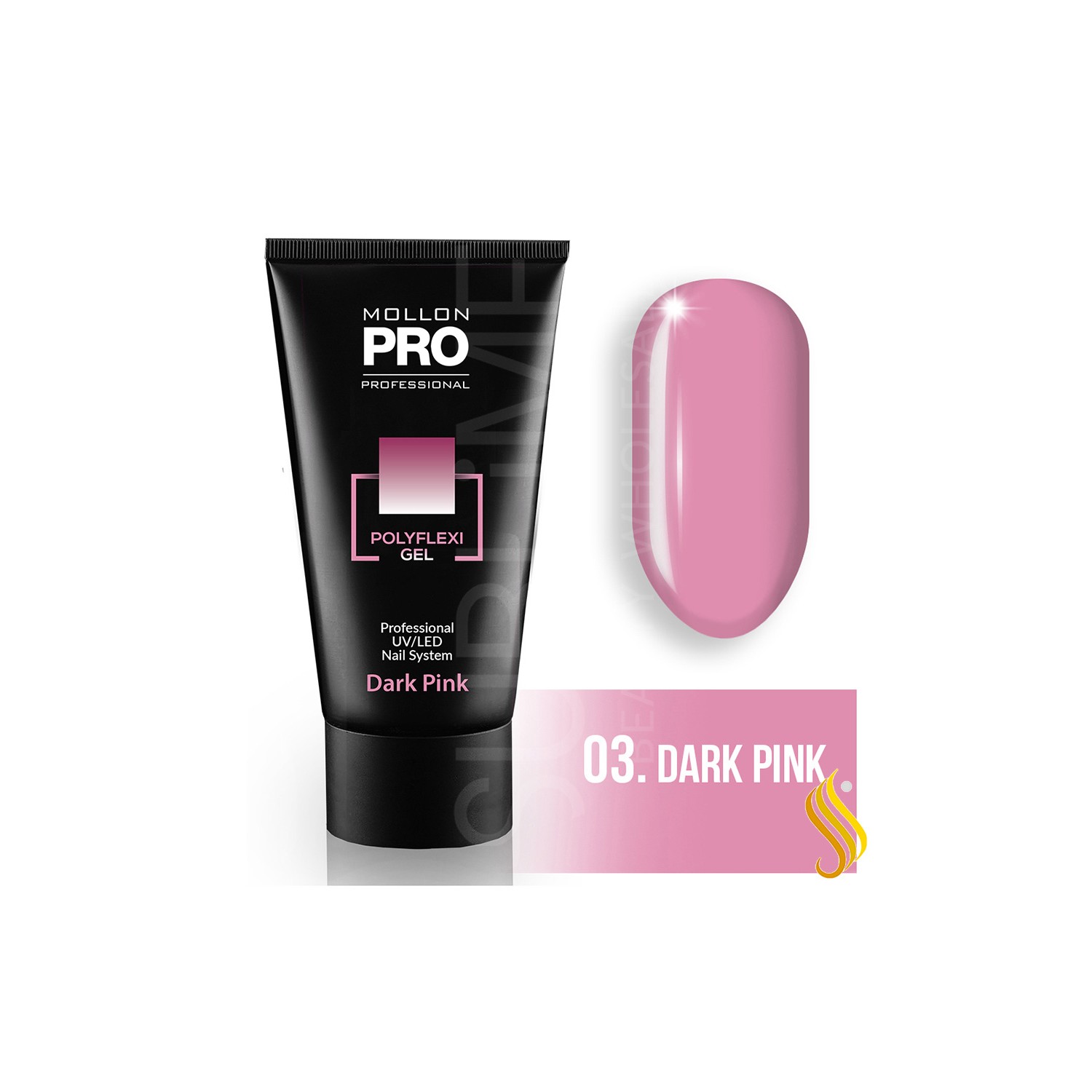 Mollon Pro Polyflexi Gel color Crema Pink 06  60ml
