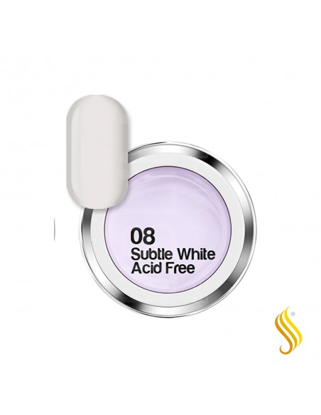Gel de Construção Mollon Pro Color Subtle White 08 30ml