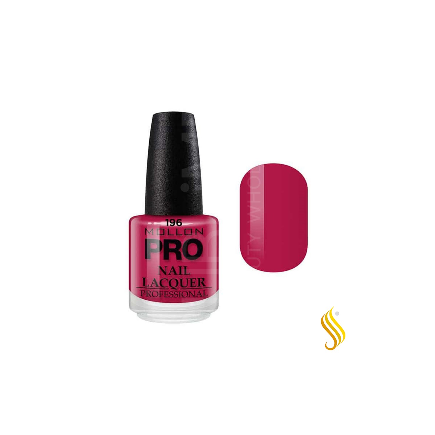 Mollon Pro Hardening Nail Lacquer Color 196 15ml