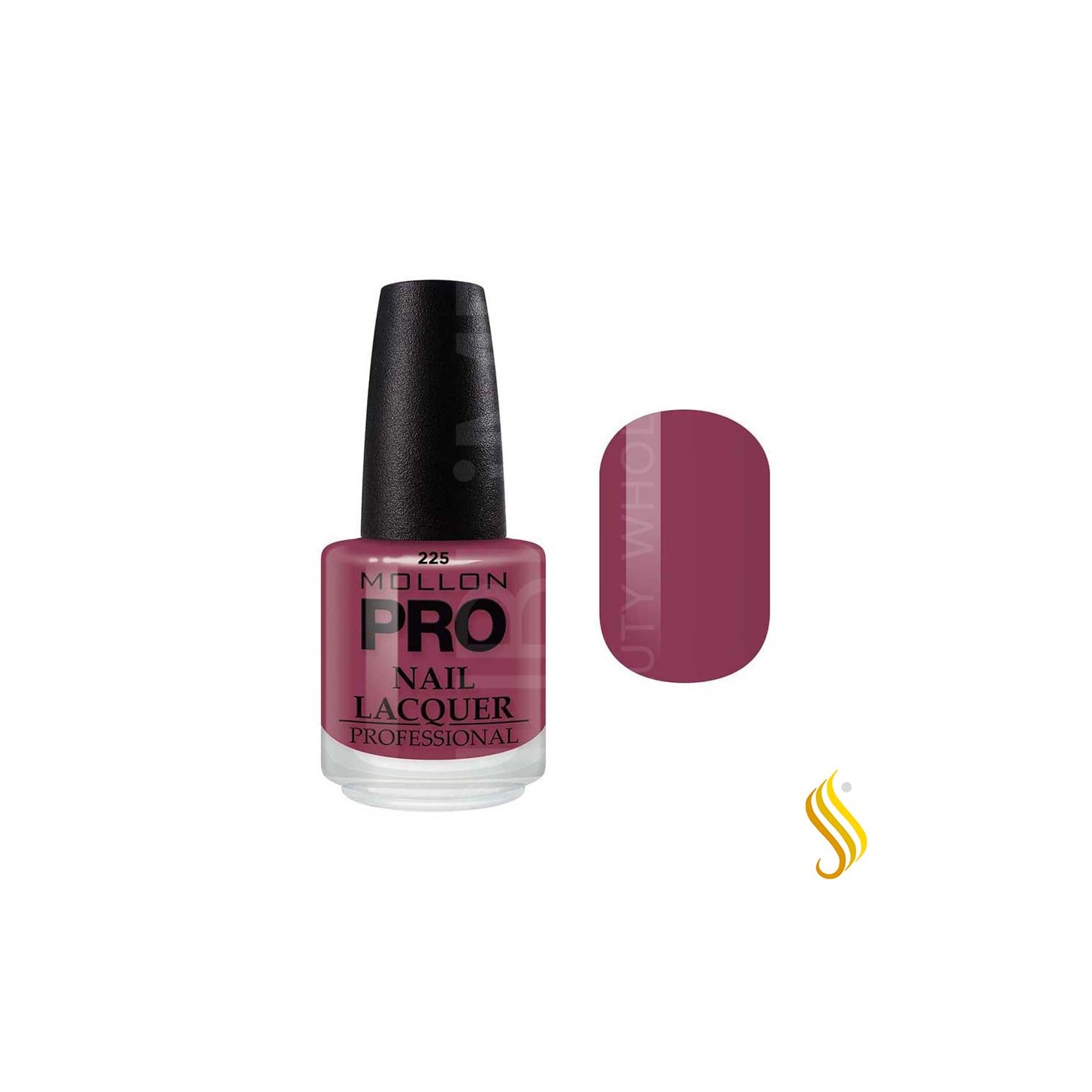 Mollon Pro Hardening Nail Lacquer Color 225 15ml