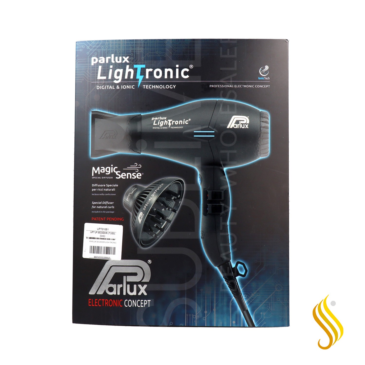 Parlux Pack Secador Ligh Tronic