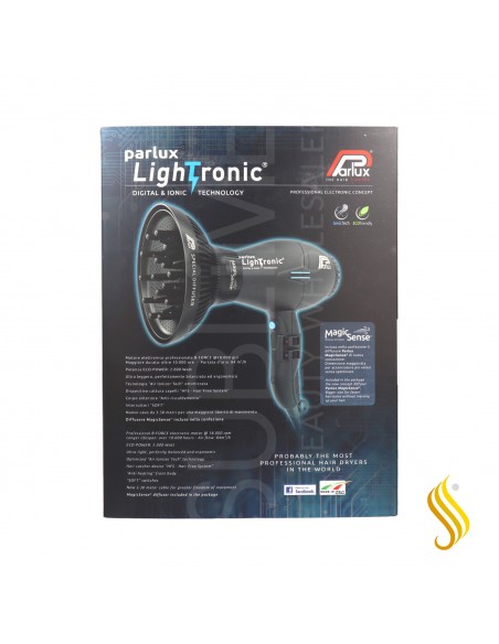 Parlux Pack Secador Ligh Tronic