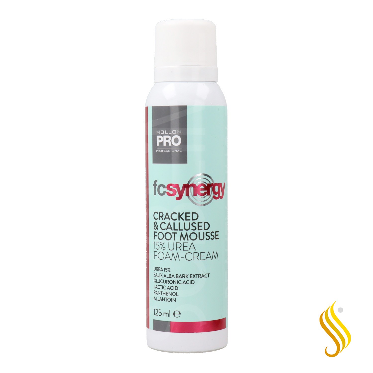 Mollon Pro Cracked & Callused Foot Mousse 15% Urea Foam Cream 125 ML