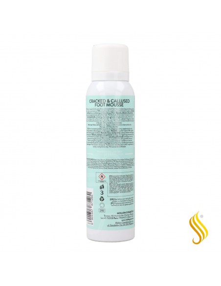 Mollon Pro Cracked & Callused Foot Mousse 15% Urea Foam Cream 125 ML