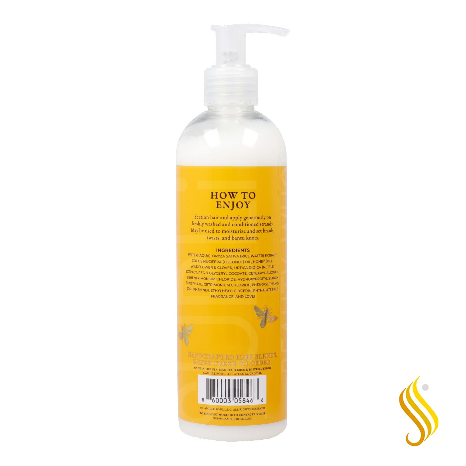 Camille Rose Honeycomb Curl Fouet 355Ml