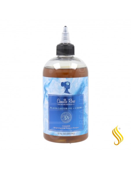 Camille Rose Shampoing Chèbe à l'Huile de Ricin Noir 355Ml