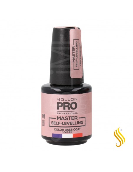 Mollon Pro Master Self Leveling Color Base Coat 01 Soft Pink