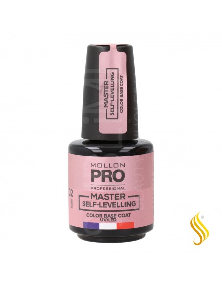 Mollon Pro Master Self Leveling Color Base Coat 02 Rosa
