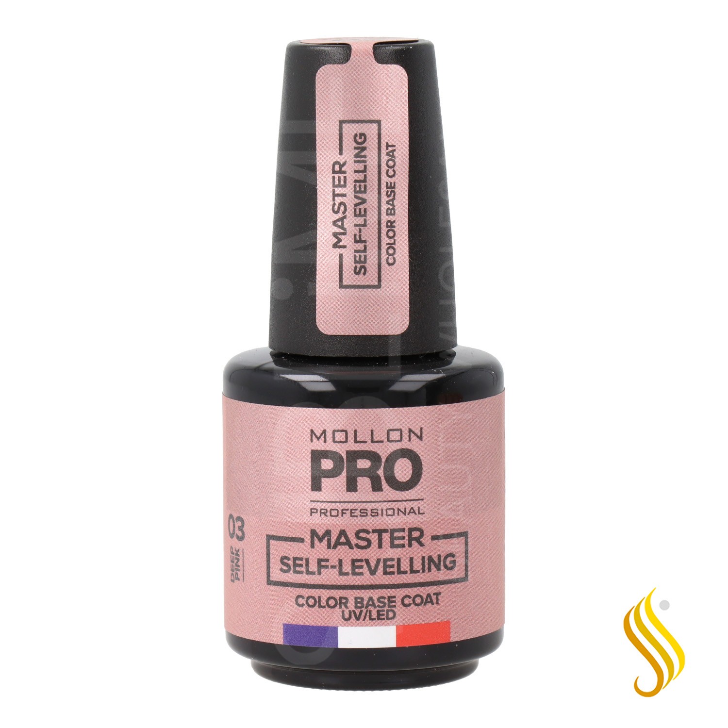 Mollon Pro Master Self Leveling Color Base Coat 03 Deep Pink