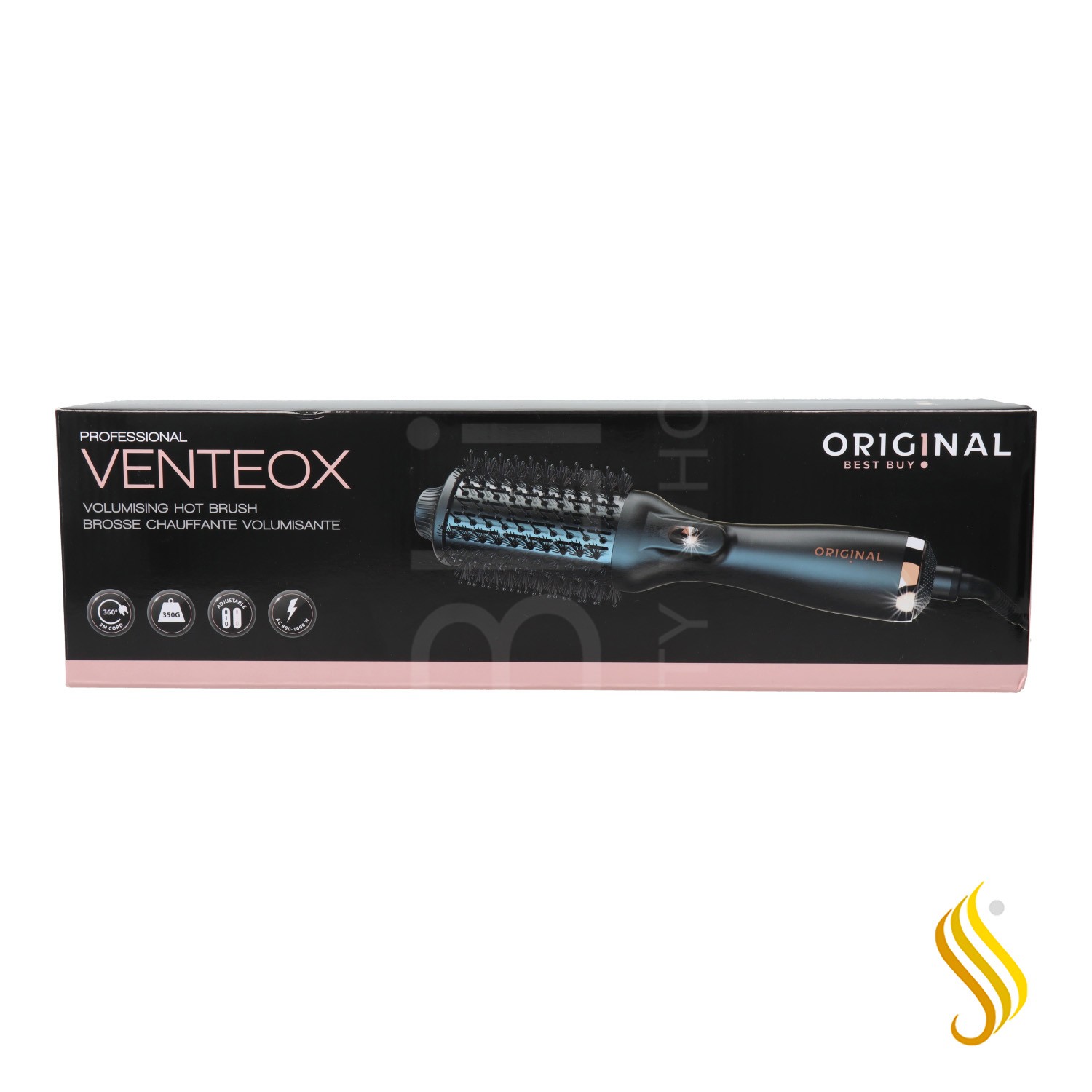 Sinelco Original Professional Venteox Hot Hair Brush