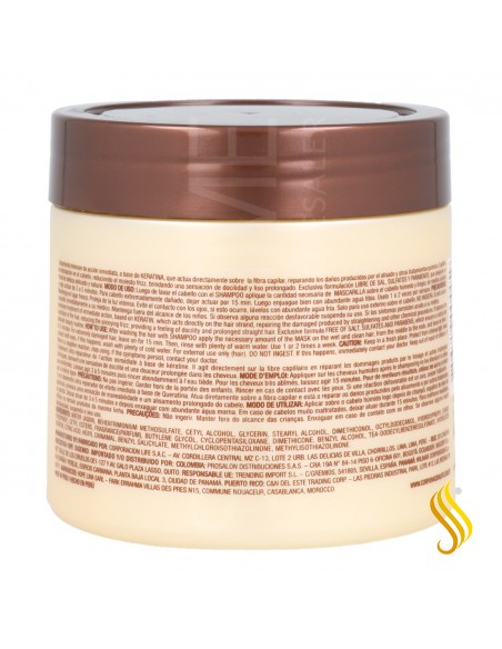Placenta Life Be Nat Lisso Masque à la kératine 350 gr