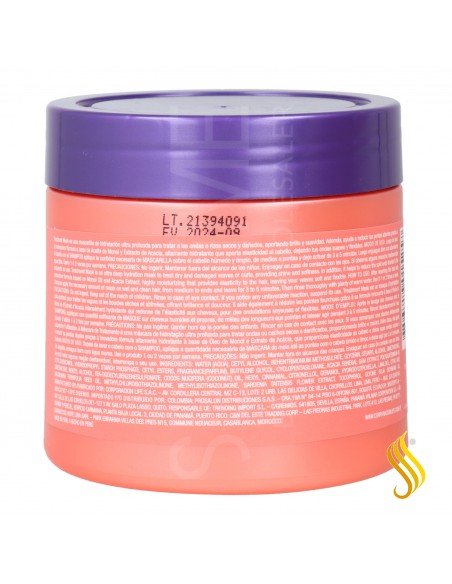 Máscara Placenta Life Be Nat Nutri Curly Monoi Curls 350 gr