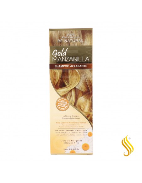 Placenta Life Be Nat Nutri Gold Chamomile Shampoo 350 ml