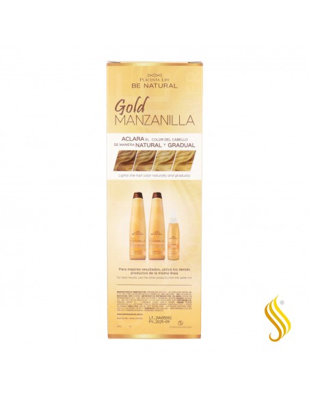 Placenta Life Be Nat Nutri Gold Chamomile Shampoo 350 ml