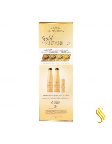 Condicionador Placenta Life Be Nat Nutri Gold Camomila 350 ml