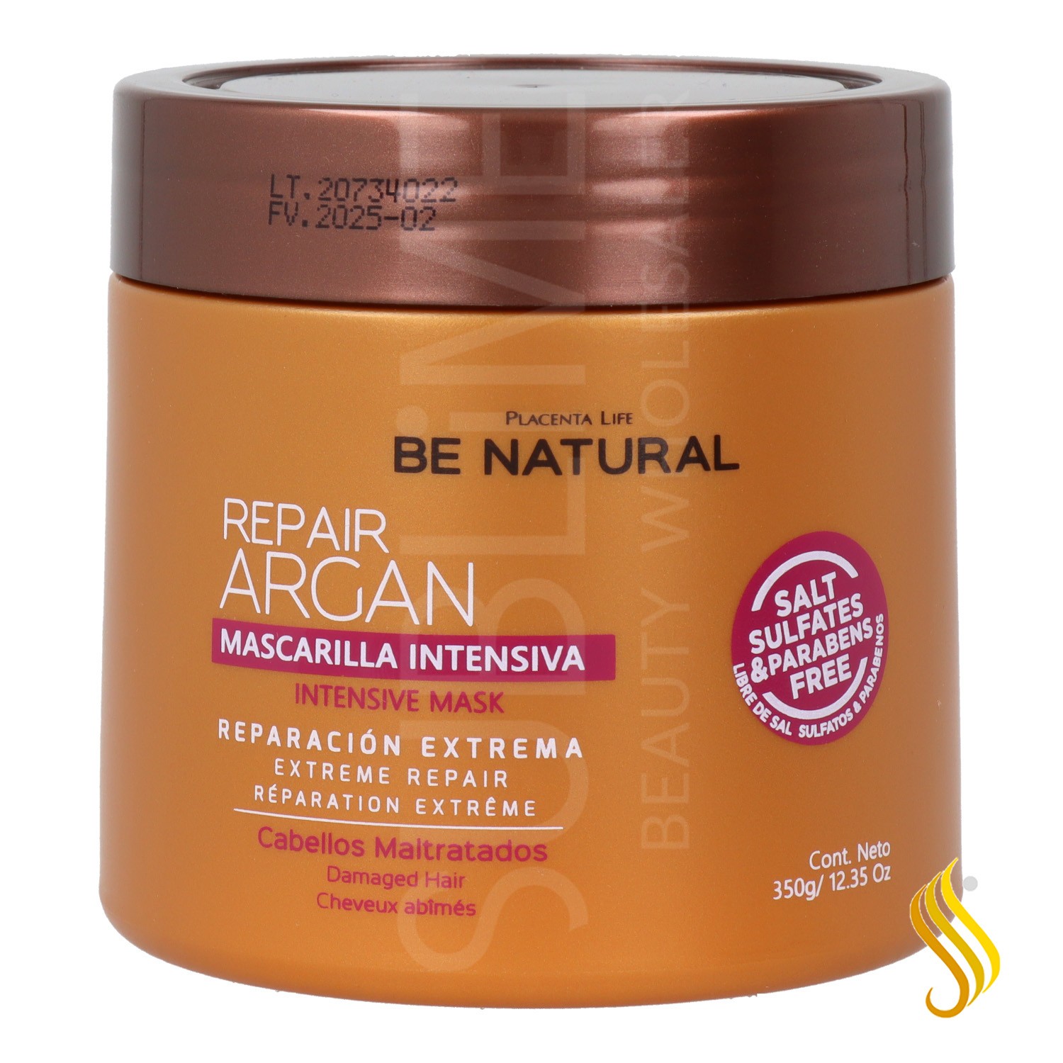 Placenta Life Be Nat Nutri Repair Argan Mask 350 gr