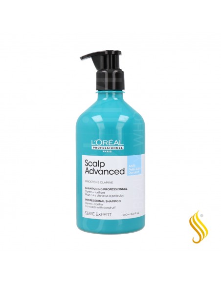 Loreal Expert Scalp Shampooing Antipelliculaire Avancé 500 ml