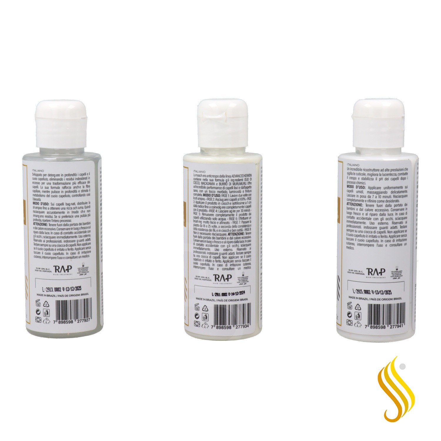 Kit Rap Unique Protein Keratina Avancé