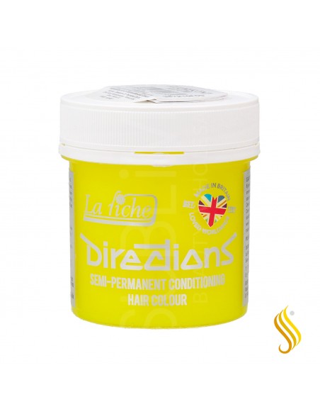 Directions Semi Perm. H/Color Fluorescent Yellow