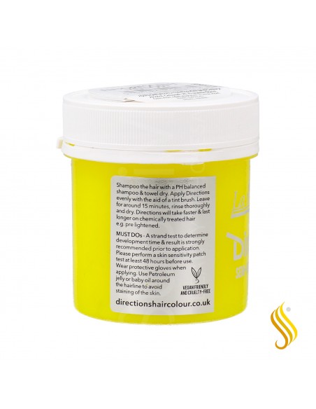 Directions Semi Perm. H/Color Fluorescent Yellow