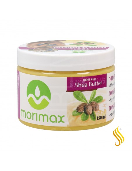 Morimax Virgin 100% Pure Shea Butter Cream 150ml