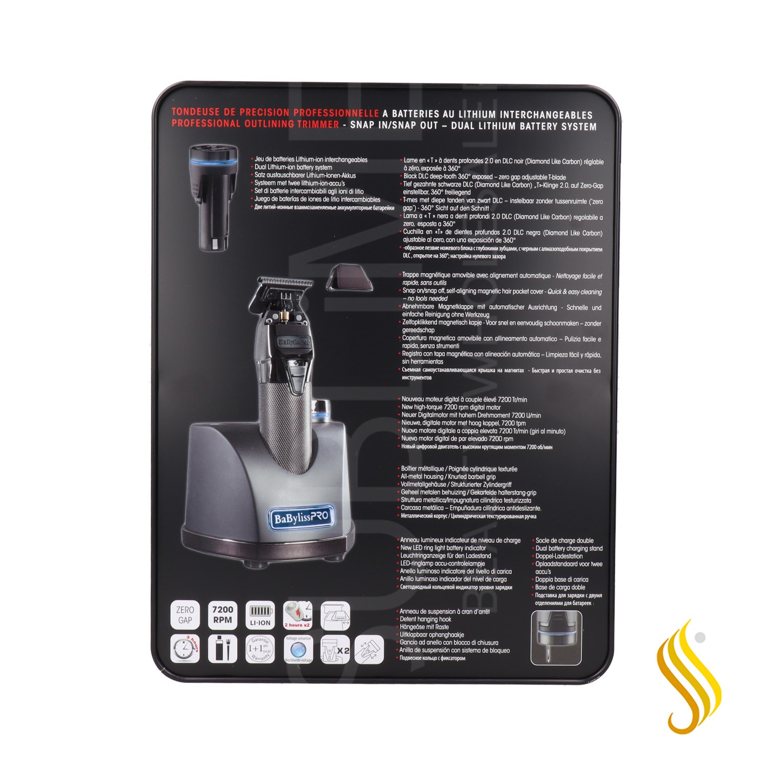 Máquina Babyliss 4artists Trimmer Snap Fx
