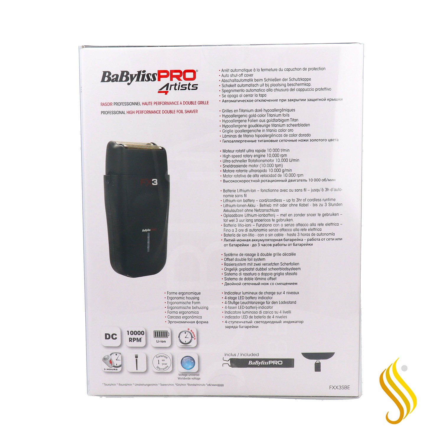 Máquina Babyliss Pro Fx3 (FXX3SBE)