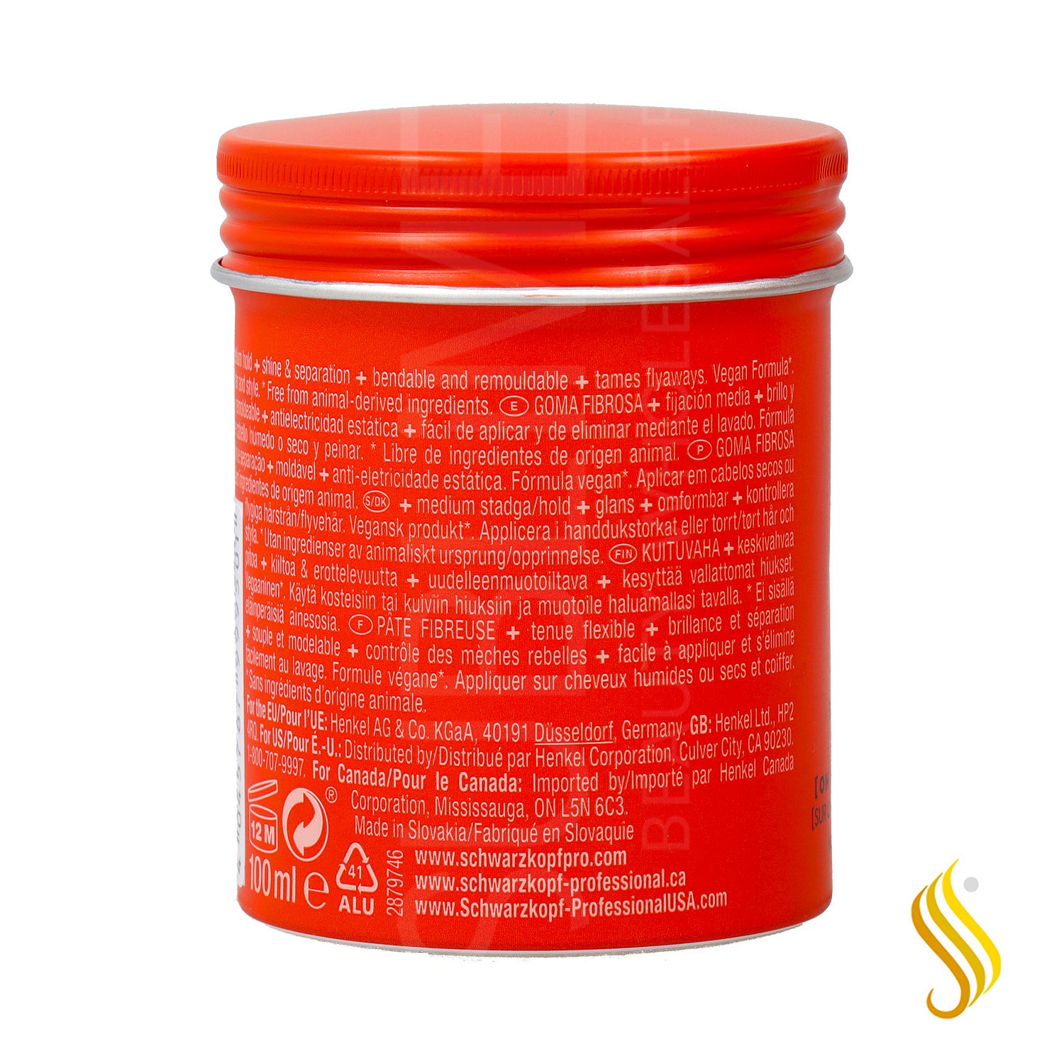Goma de Fibra Elástica Schwarzkopf Osis Texture Thrill 100 ml