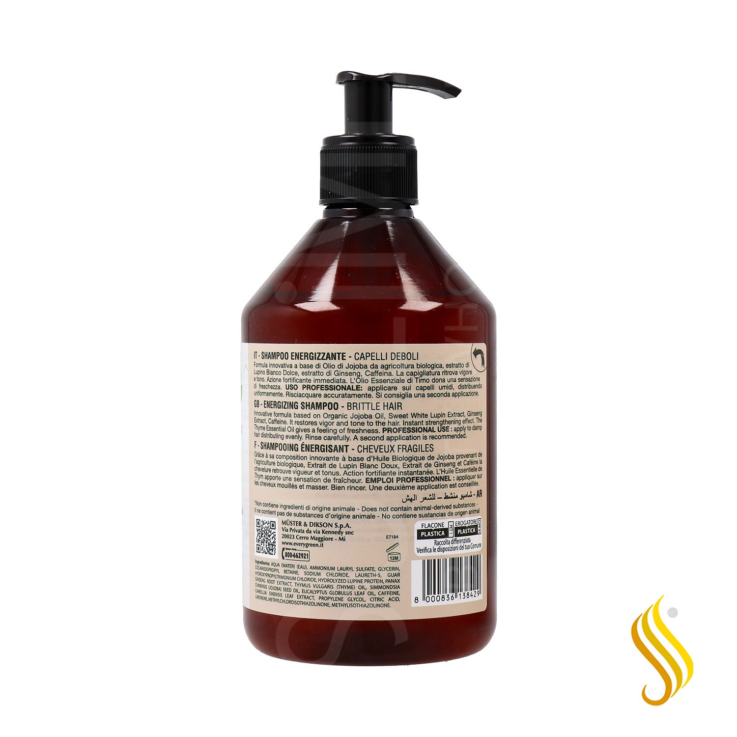 Dikson Everygreen Shampooing Énergisant 500 ml