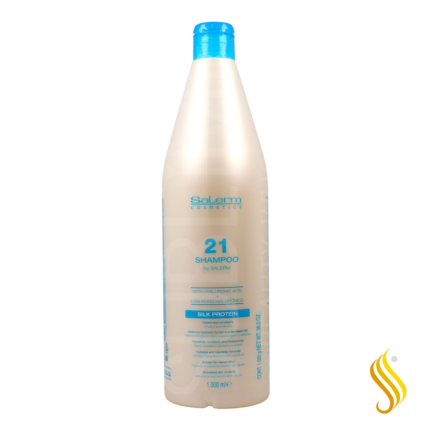Salerm 21 Silk Protein Shampoo 1000 ml