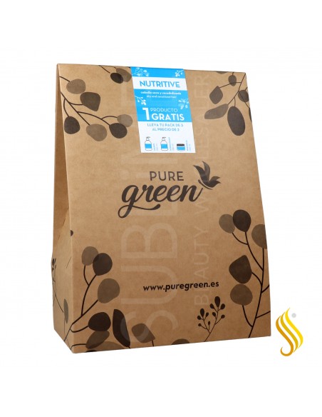 Pure Green Nutritive Pack (Shampoo Mask Conditioner)
