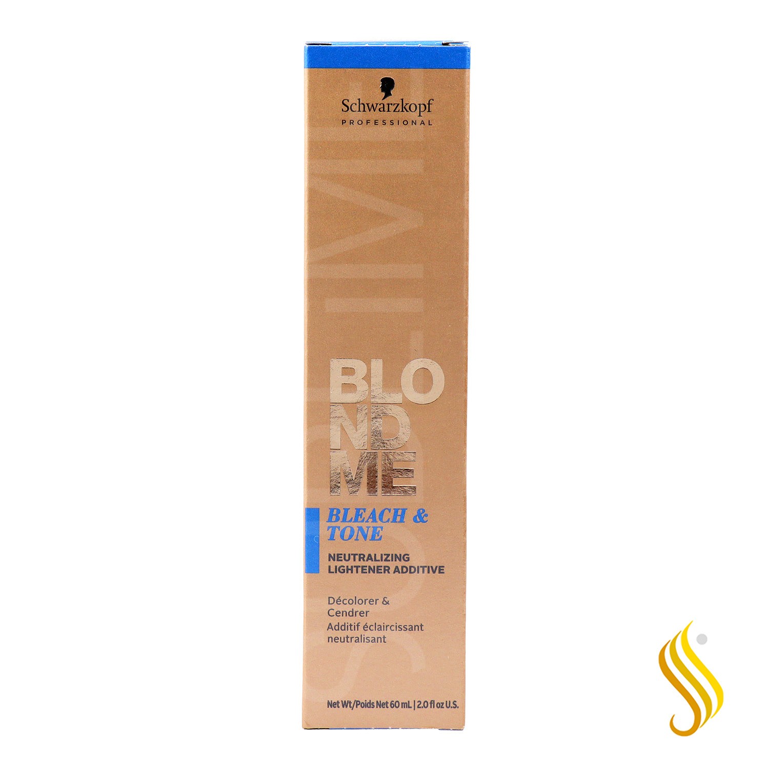 Schwarzkopf Blondme Bleach Tone B Ash Additive 60ml