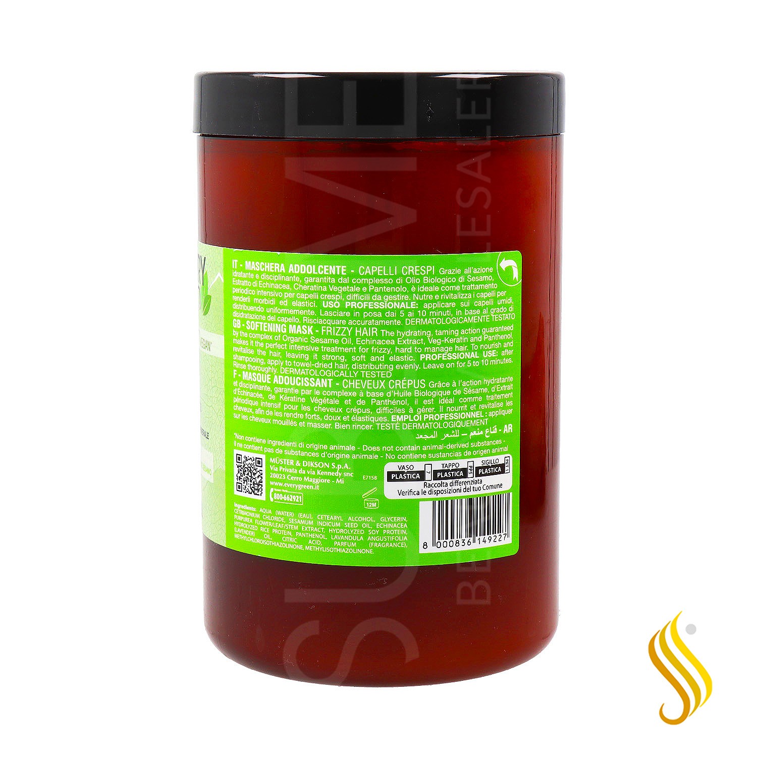 Dikson Every Green Masque Anti-Frisottis 1000 ml
