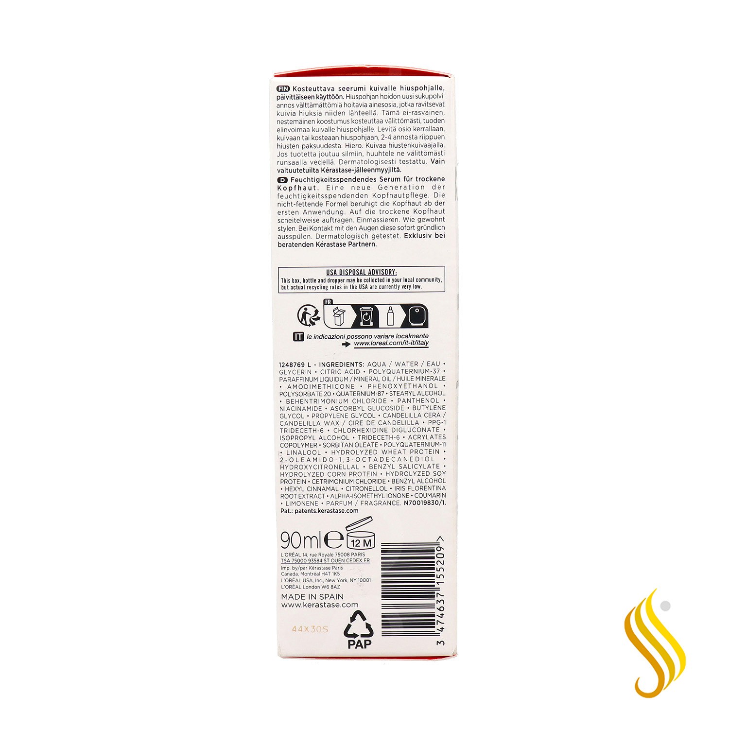 Kerastase Nutritive Nutri-supplement Split Ends Serum 50 ml