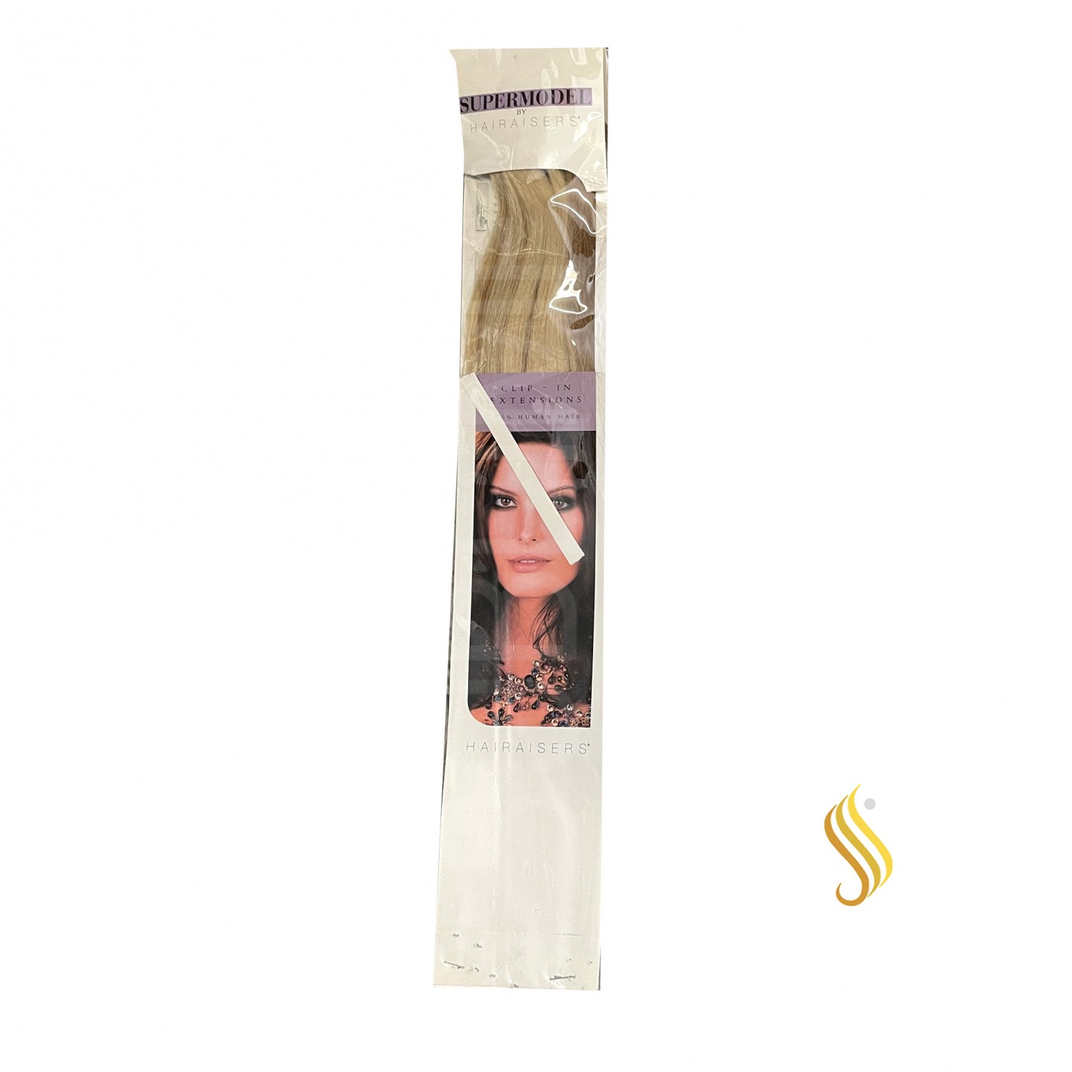 Hairaisers Supermodel Extensions de Cheveux Humains à Clip 18" P18/Sb