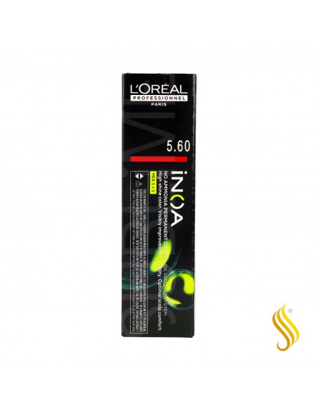 Loreal Inoa Color 5.60 Brun Clair Rougeâtre Intense 60 gr