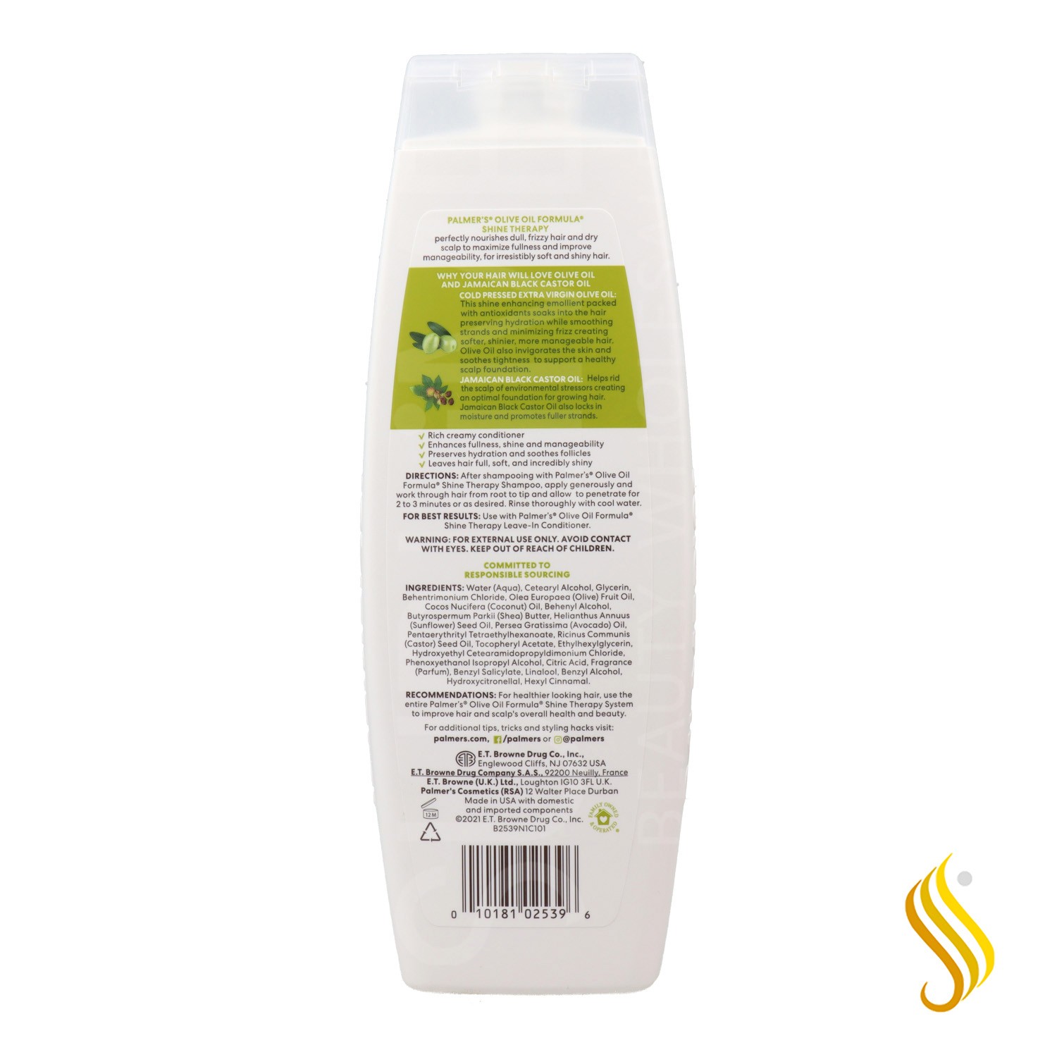 Palmers Olive Oil Shine Therapy Conditioner 400ml