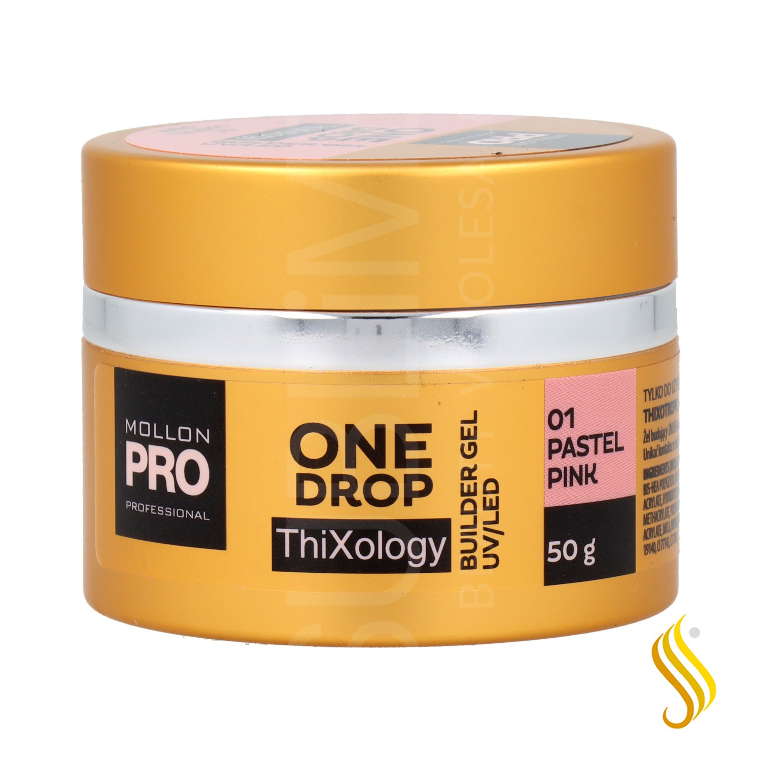 Mollon Pro One Drop Thixology Gel 01 Rose Pastel 50 gr