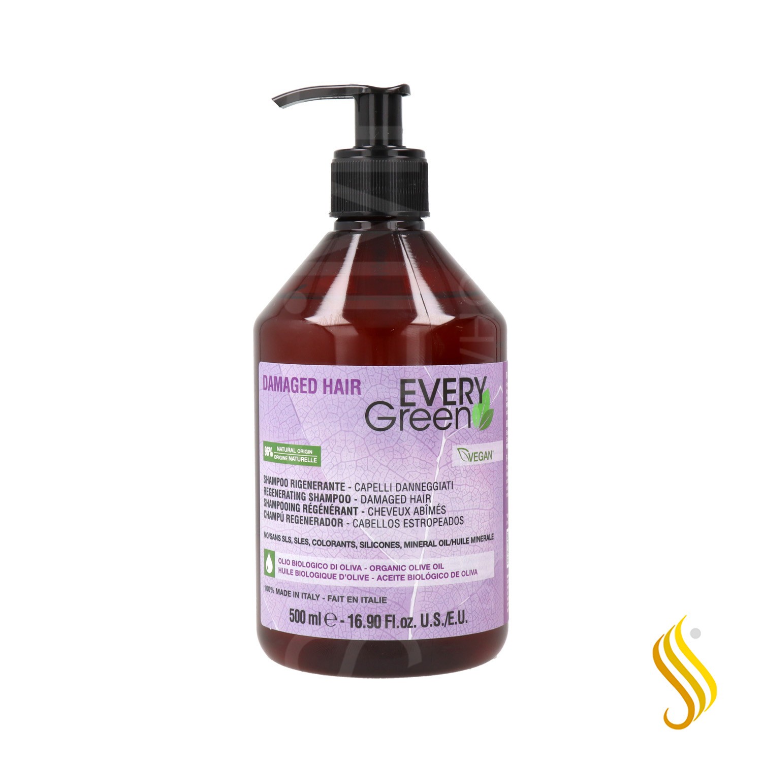 Dikson Everygreen Damage Hair Shampoo 500 Ml