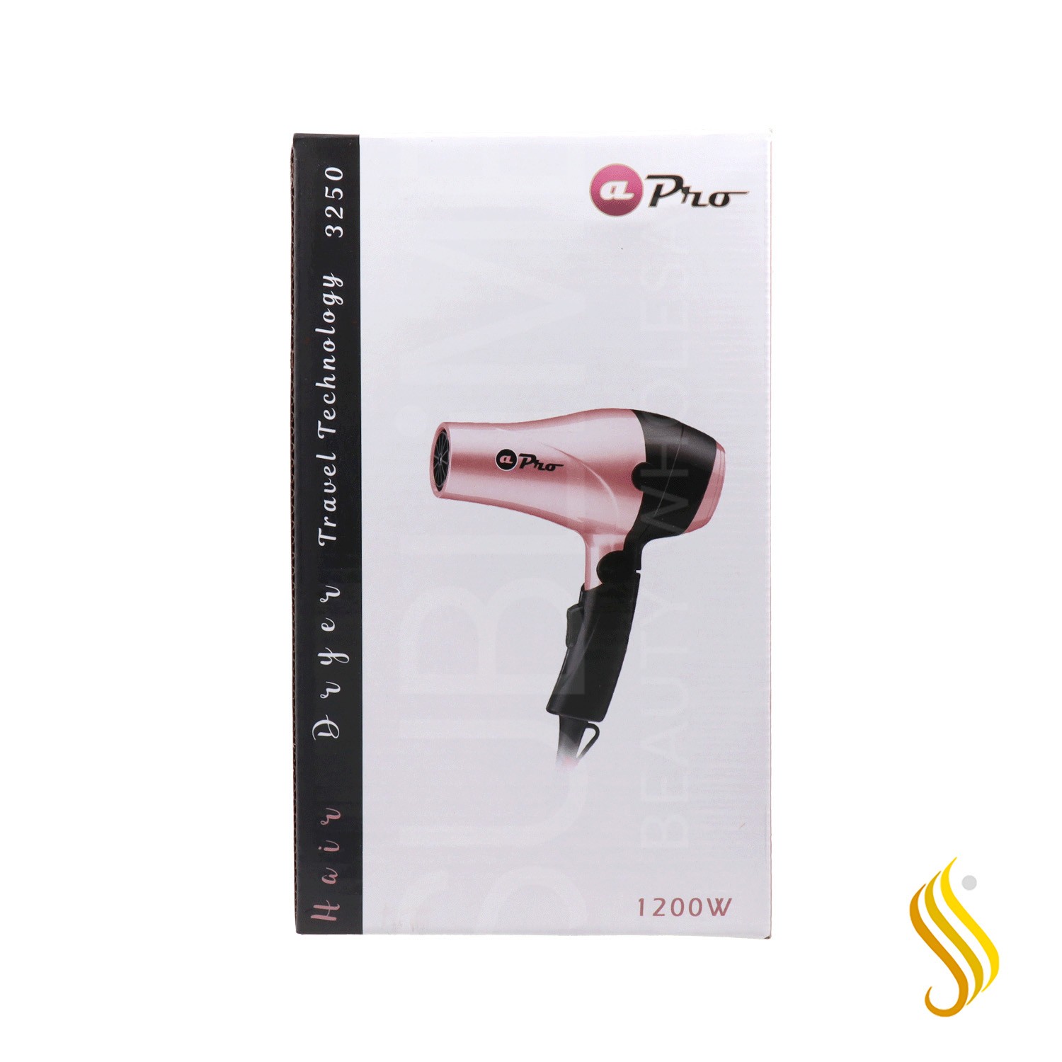 Albi Secador Travel Mini Pink Gold 1200W (3250Pg)