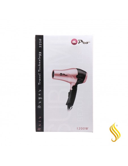 Albi Sèche Cheveux Travel Mini Pink Gold 1200W (3250Pg)