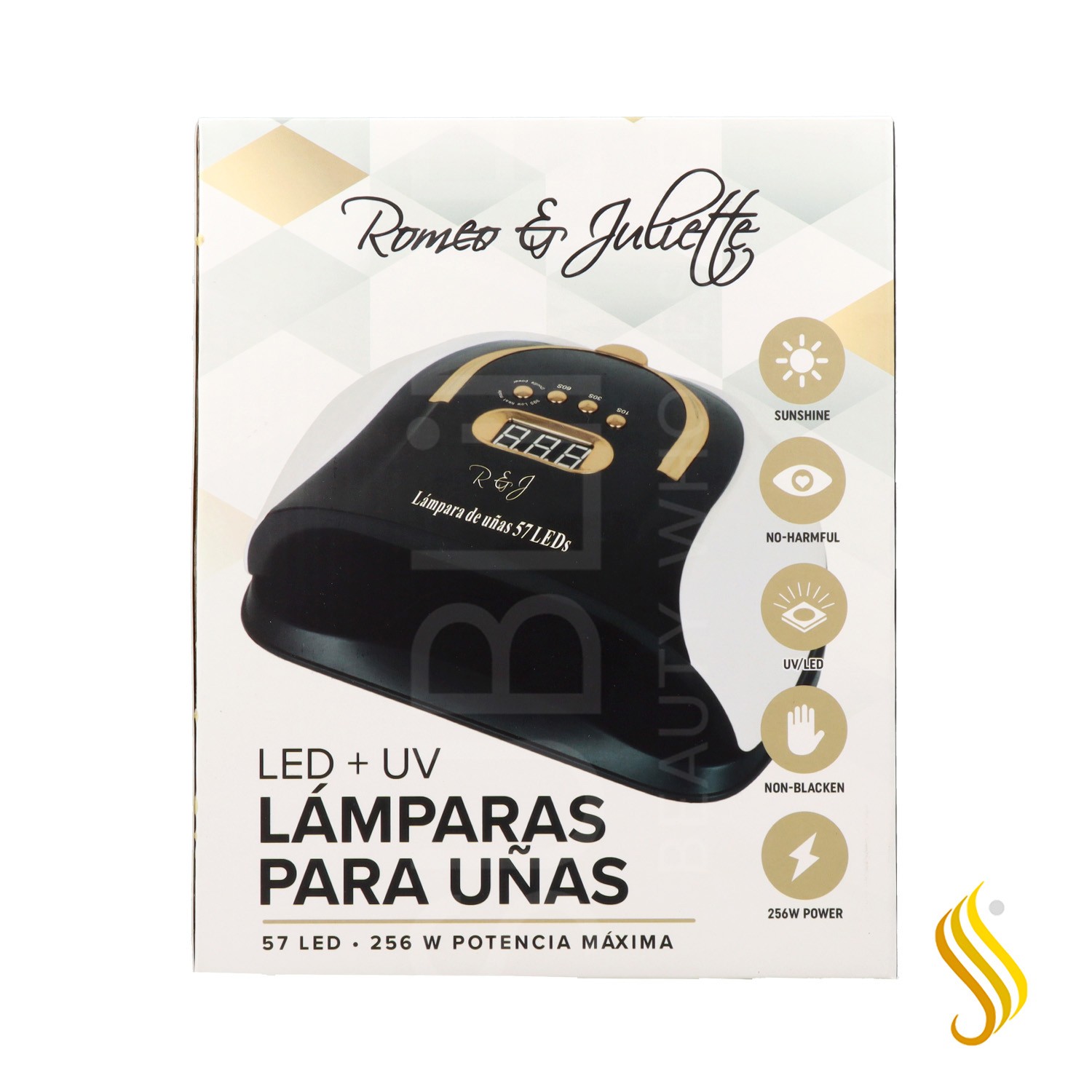 Albi Lampara Led Uv 256V Negra